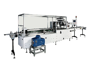 MODEL WA·SLEEVE & GRIP TOP MULTI-PACK MACHINE<br />(Wrap-around Cartoning Machines)