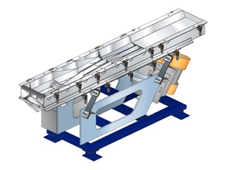ARRAY & CARRYING VIBRATING CONVEYOR (Packaging Related Equipment)