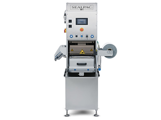 AUTOMATIC TRAY SEALER SEALPAC A-SERIES TYPE <br /> SEMI-AUTOMATIC TRAY SEALER SEALPAC M-SERIES TYPE<br /> (Vacuum Packaging Machines / Gas Flush Vacuum Packaging Machines)