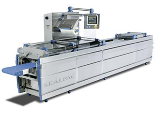 DEEP DRAWN GAS DISPLACEMENT VACUUM PACKAGING MACHINE SEALPAC RE-SERIES TYPE (Vacuum Packaging Machines / Gas Flush Vacuum Packaging Machines)
