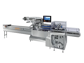 HIFG-SPEED HORIZONTAL PILLOW PACKAGING MACHINE FW3400Bα8 (Flexible Package Form. Fill and Seal Machines)